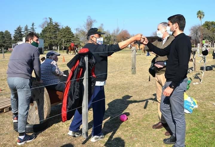 Villa Cañás: Gizzi recibió a Maxi Pullaro, candidato a senador nacional