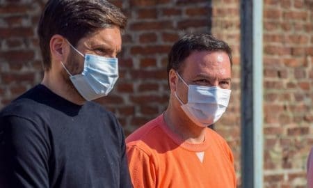 Lisandro Enrico brindó su apoyo a Maximiliano Pullaro en una amplia recorrida por la región