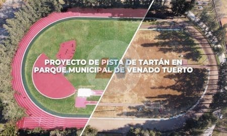 Enrico solicita que se avance con la construcción de una pista de atletismo en el parque de Venado Tuerto