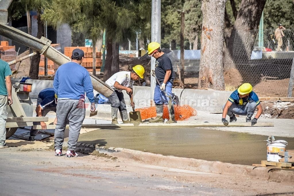 Rufino: Lisandro Enrico informó importantes avances en el parque municipal