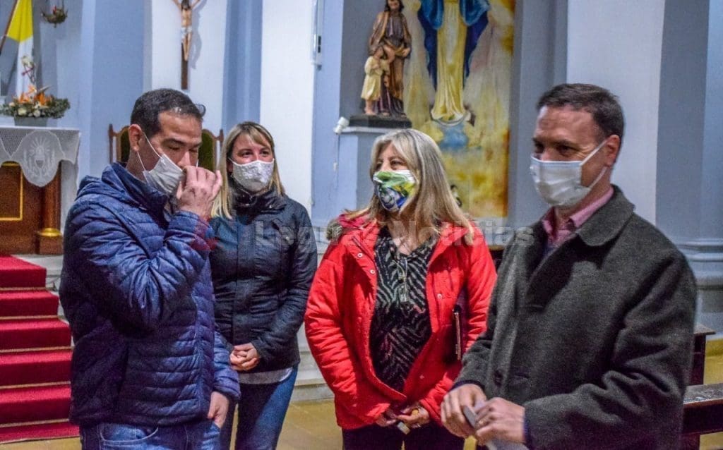 Enrico en Sancti Spíritu acompañando obras e instituciones Enrico en Sancti Spíritu acompañando obras e instituciones