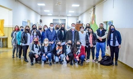 Enrico en Sancti Spíritu acompañando obras e instituciones
