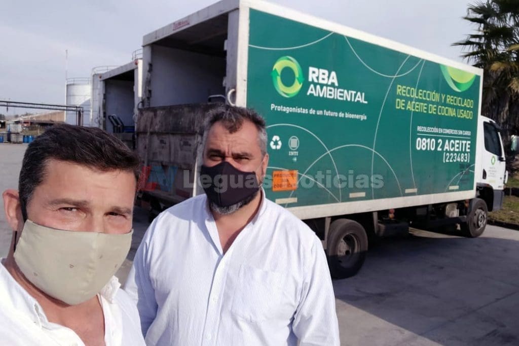 Rufino renueva su compromiso con el medio ambiente mediante el reciclado de Aceite Vegetal Usado