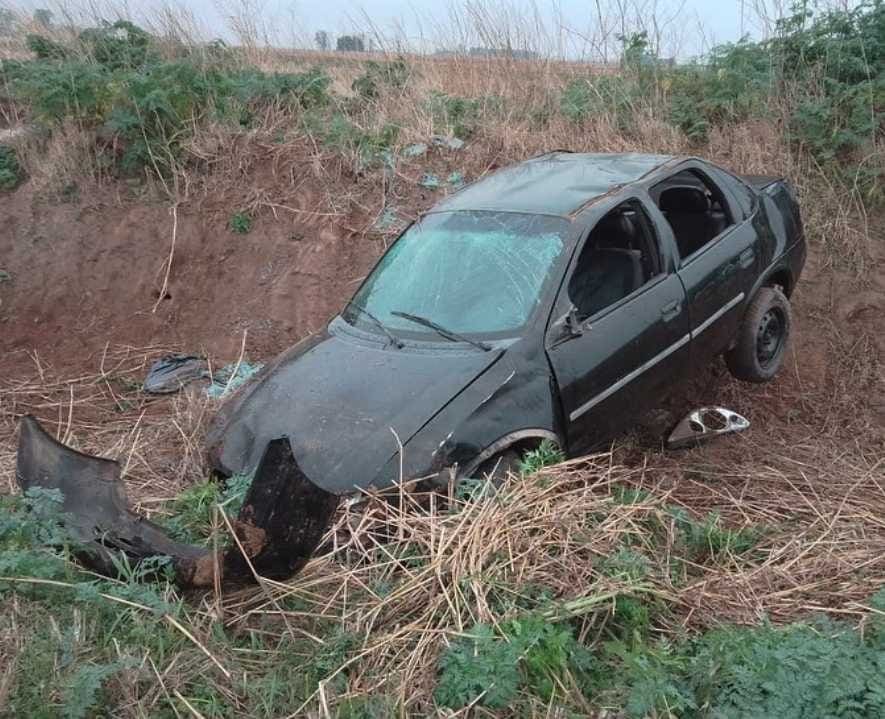 Villa Cañás: Accidente en la Ruta 94 a la altura de la curva S