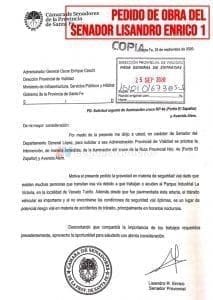 Venado Tuerto: Vialidad aprobó una necesaria obra de iluminación impulsada por el senador Enrico