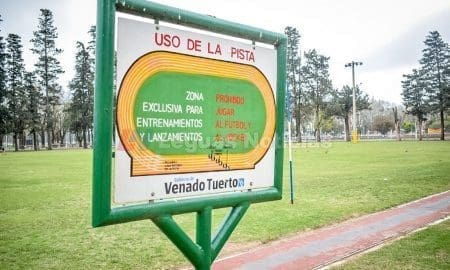 Venado Tuerto: El senador Enrico solicita que se incorporen otras instalaciones a la pista de atletismo del parque