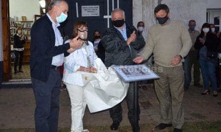 Villa Cañás: Emotivo acto por los 90 años de la Biblioteca Sarmiento