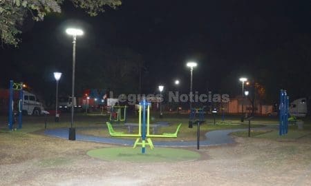 Villa Cañás: Se inauguró la Estación Aeróbica y de Entrenamiento