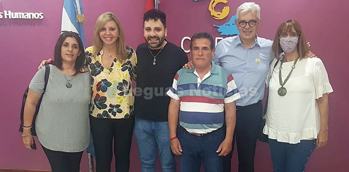 Villa Cañás: Nery Rodríguez presente en Firmat junto al ministro Julián Dominguez y la senadora nacional Sacnun