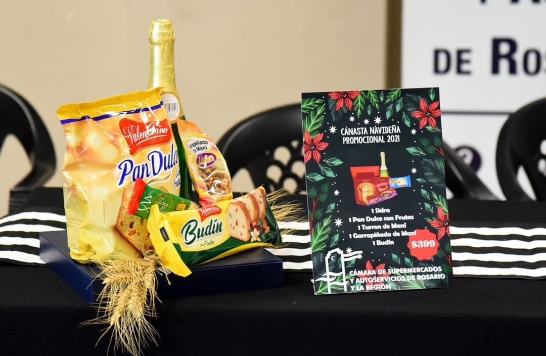 La Provincia y supermercadistas presentaron una canasta navideña a precio promocional