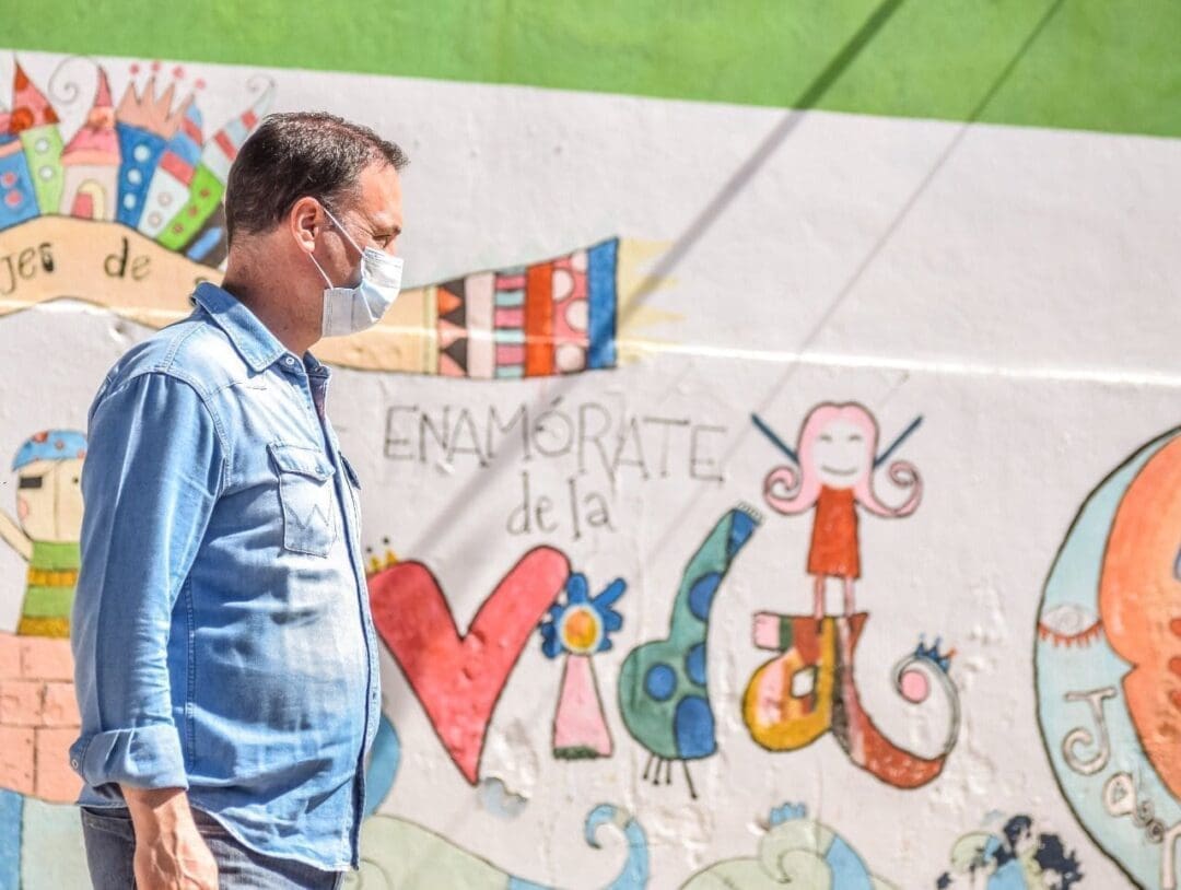 Lisandro Enrico: Un gran paso en la obra del nuevo Jardín 251 de San Gregorio