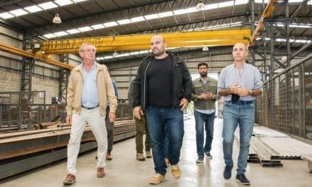 Costamagna tomó contacto con el sector productivo de Rufino y la región