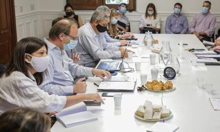 Presupuesto 2022: El socialismo analizó el proyecto junto a intendentes y presidentes comunales