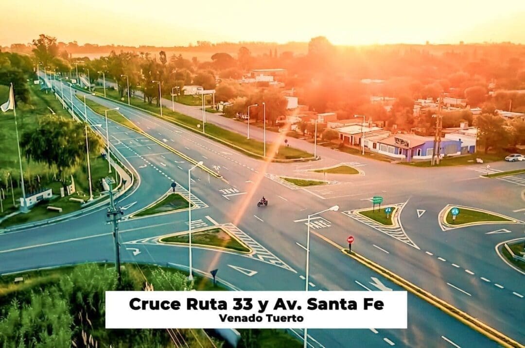El senador Enrico pide por cruces seguros y semaforización en Ruta 33 El senador Enrico pide por cruces seguros y semaforización en Ruta 33