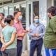 Firmat: Visita del senador Enrico al Hospital, Club Fredriksson y grupos artísticos encuentro
