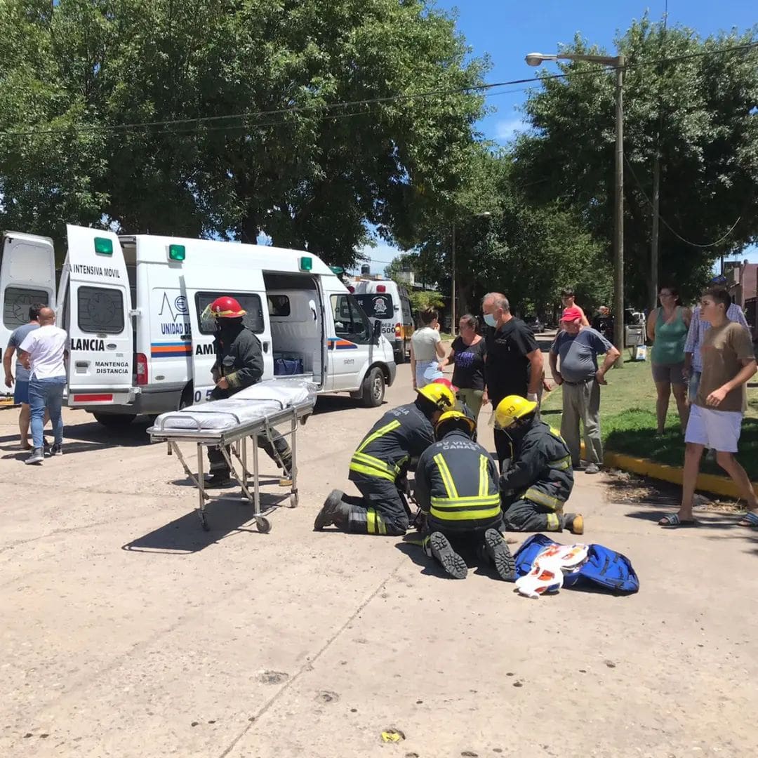 Villa Cañás: Accidente de tránsito en Avenida 51 y Calle 62