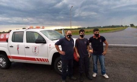 Tres Bomberos de la región viajan como brigadistas a los incendios en Corrientes