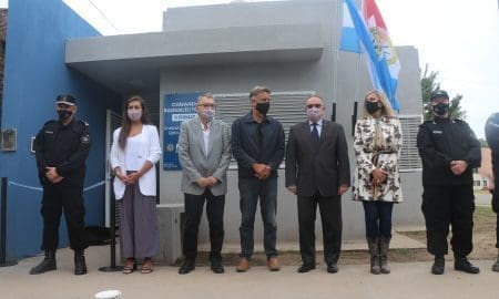 La provincia inauguró la base operativa del Comando Radioeléctrico en el Departamento General López