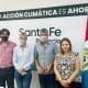 María Teresa: Intensa jornada de trabajo de su presidente comunal en Santa Fe