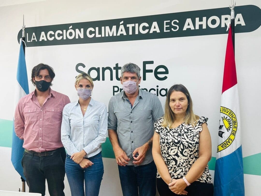 María Teresa: Intensa jornada de trabajo de su presidente comunal en Santa Fe