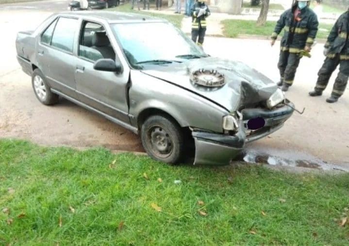 Villa Cañás: Accidente vehícular en Calle 55 y 44