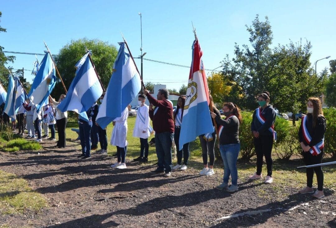 Villa Cañás: Acto por los 40 años de la Guerra de Malvinas