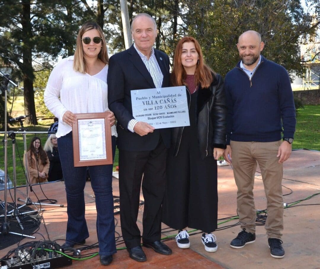 Villa Cañás festejó los 120 años de su fundación Villa Cañás festejó los 120 años de su fundación