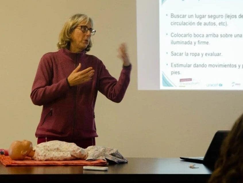 Exitosas jornadas de capacitación con más de 200 participantes sobre RCP para recién nacidos y lactantes
