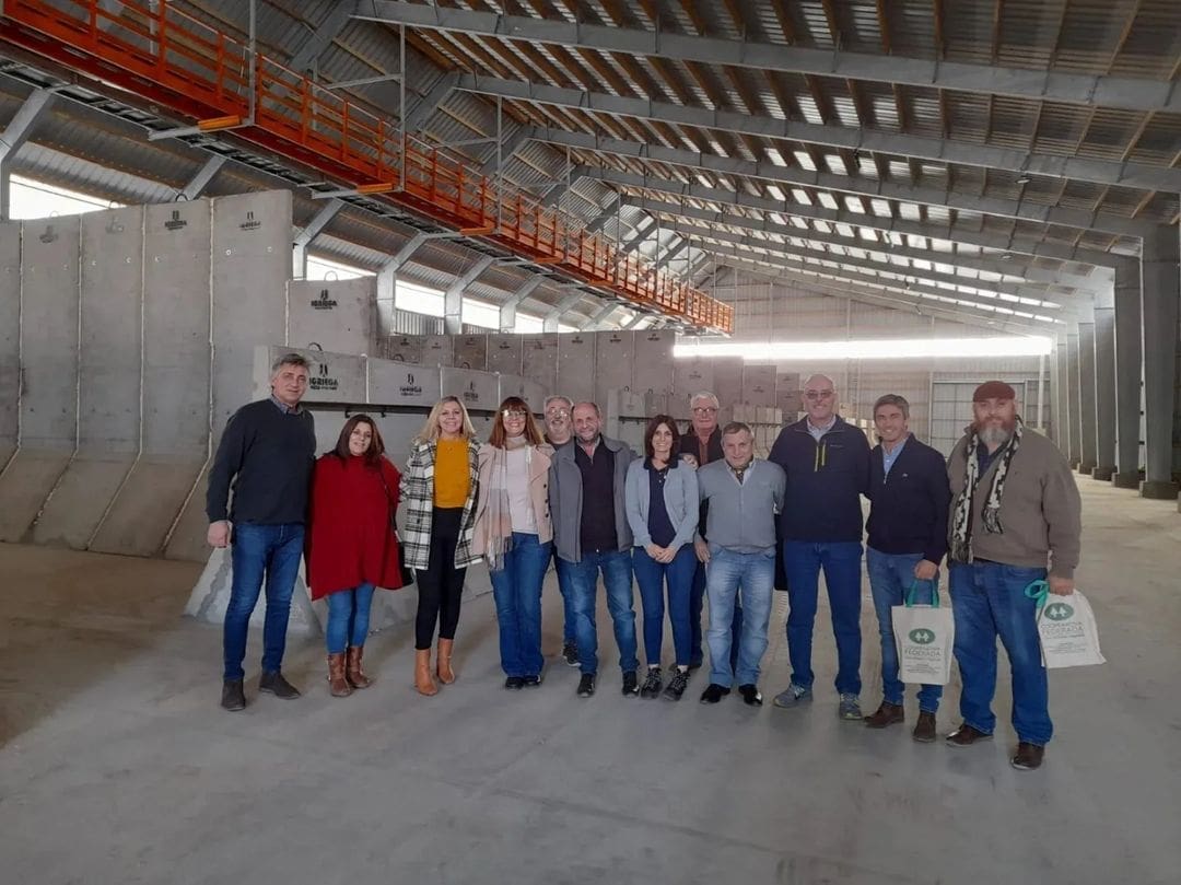 Villa Cañás: María de los Ángeles Sacnun visitó la ciudad