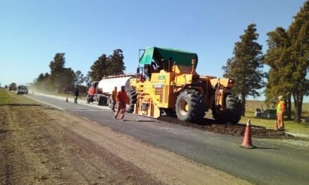 Avanza la repavimentación de la Ruta Provincial 90 en el departamento General López