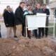 Perotti recorrió la obra de extensión de las redes cloacales de Firmat