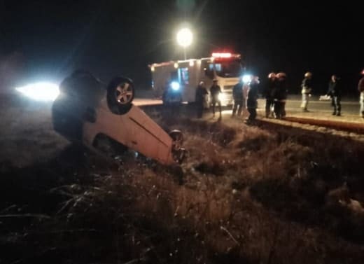 Villa Cañás: Accidente vehicular en la Ruta 94