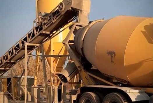 Villa Cañás: Nuevo equipamiento en la planta hormigonera municipal