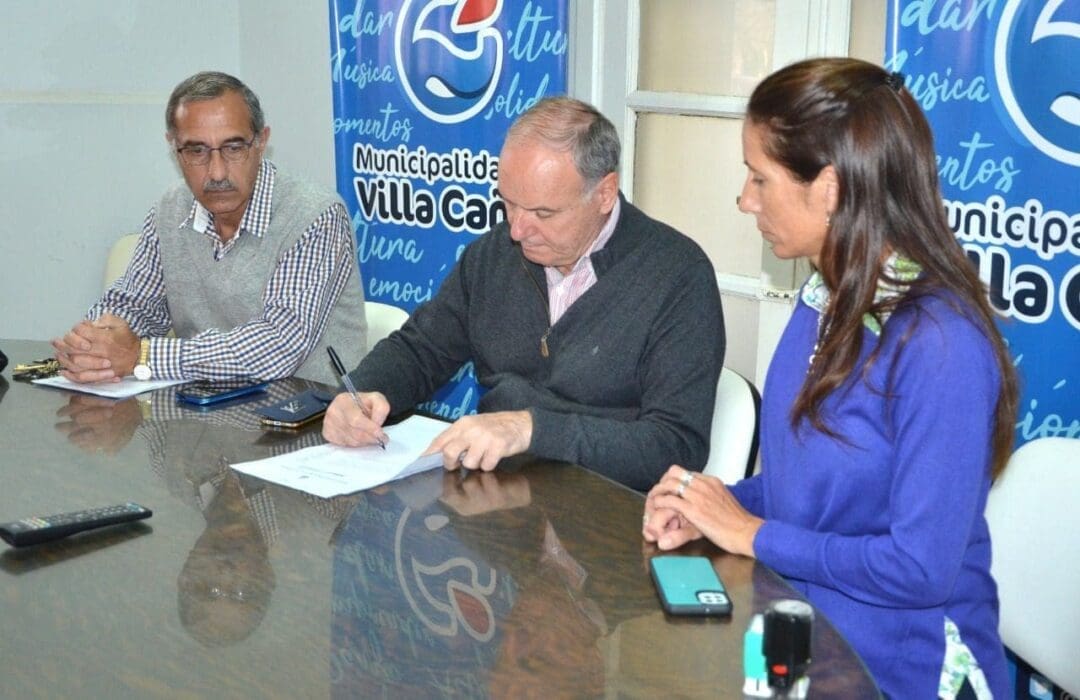 Villa Cañás: Prórroga de convenio y entrega de aportes correspondientes a las entradas del Balneario Villa Cañás: Prórroga de convenio y entrega de aportes correspondientes a las entradas del Balneario