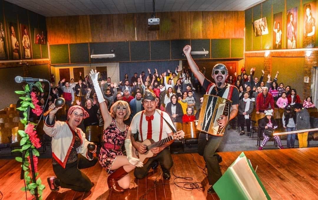 María Teresa vivió su primera Fiesta del Teatro con gran éxito María Teresa vivió su primera Fiesta del Teatro con gran éxito