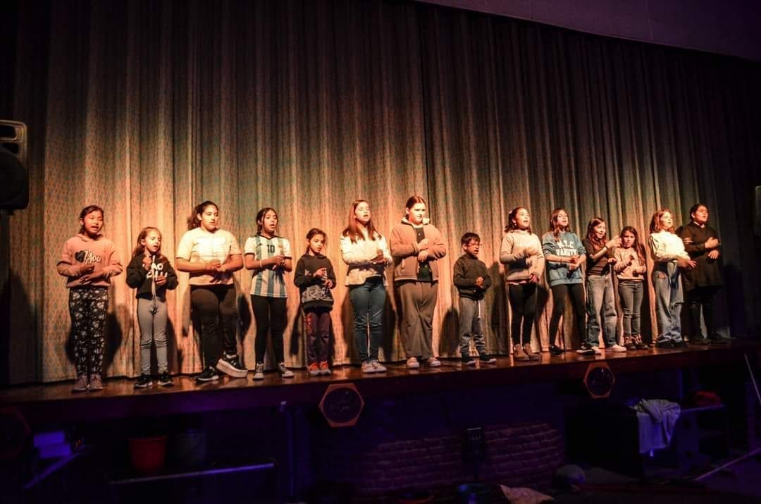 María Teresa vivió su primera Fiesta del Teatro con gran éxito María Teresa vivió su primera Fiesta del Teatro con gran éxito