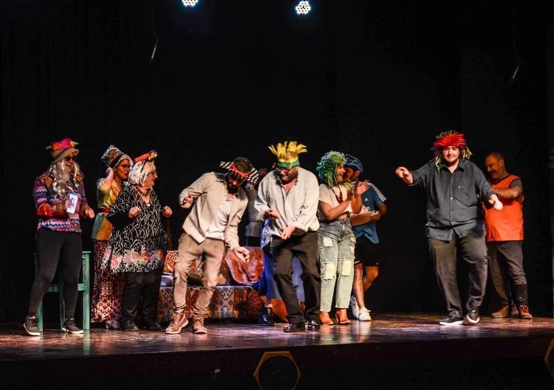 María Teresa vivió su primera Fiesta del Teatro con gran éxito María Teresa vivió su primera Fiesta del Teatro con gran éxito