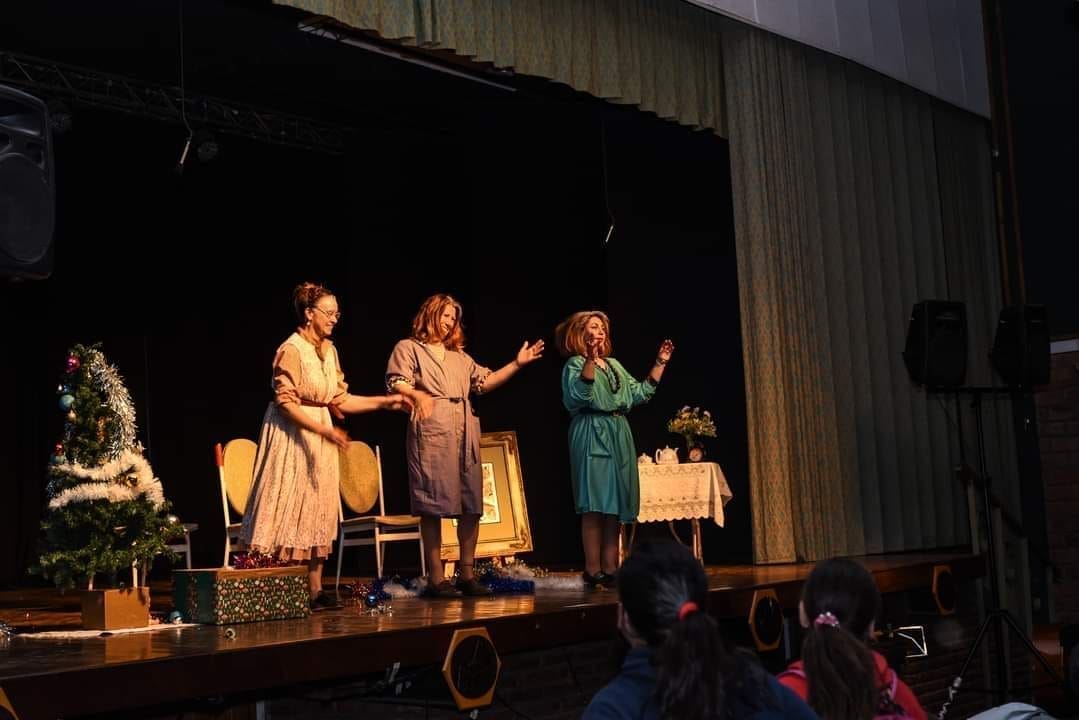María Teresa vivió su primera Fiesta del Teatro con gran éxito María Teresa vivió su primera Fiesta del Teatro con gran éxito
