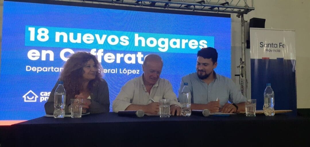 La provincia licitó la construcción de 132 viviendas en tres localidades del departamento General López La provincia licitó la construcción de 132 viviendas en tres localidades del departamento General López