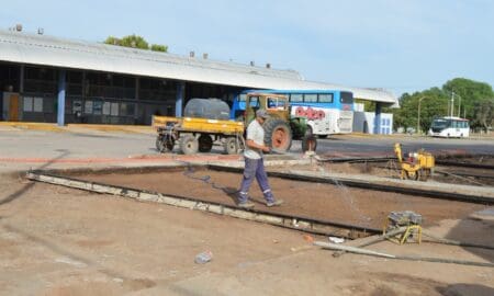 Venado Tuerto: Ejecución de bacheo y mantenimiento en calles céntricas