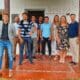 Pullaro junto a parte del bloque UCR Evolución visitaron el sur santafesino