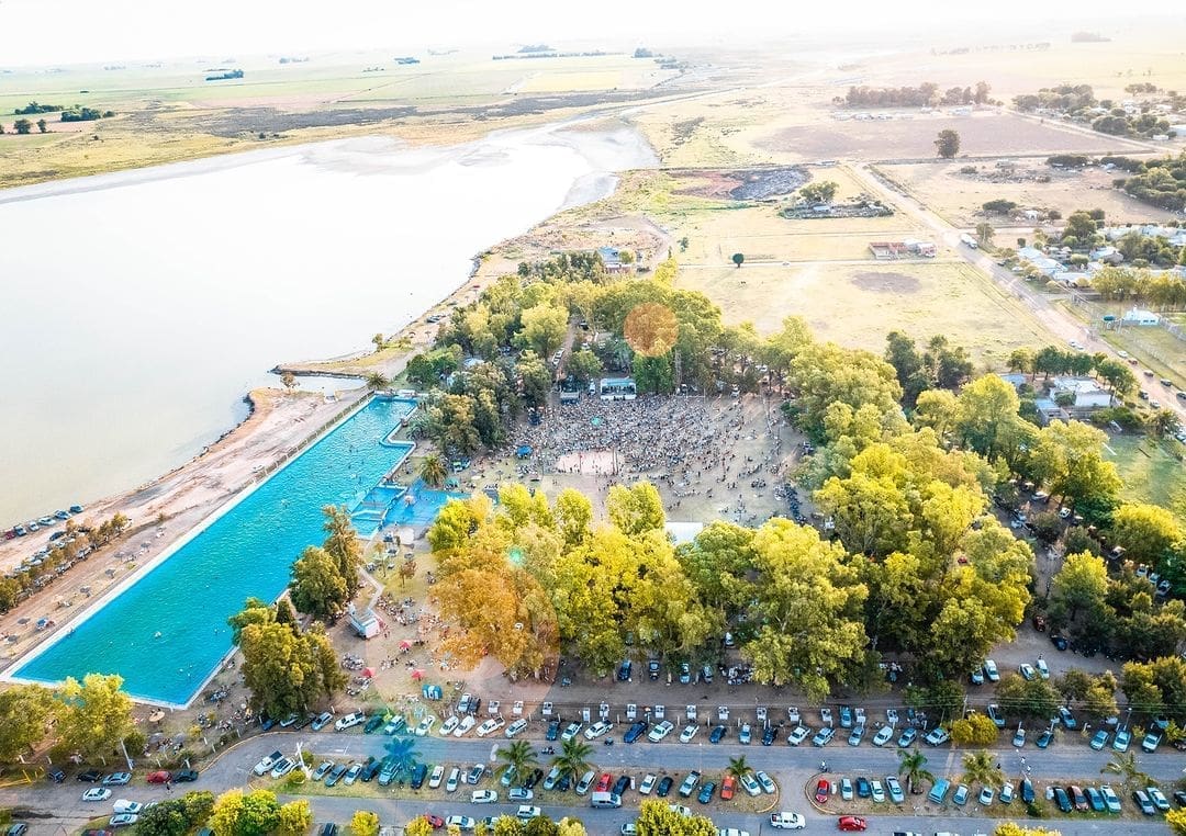 Teodelina: El Balneario El Edén repleto de turistas