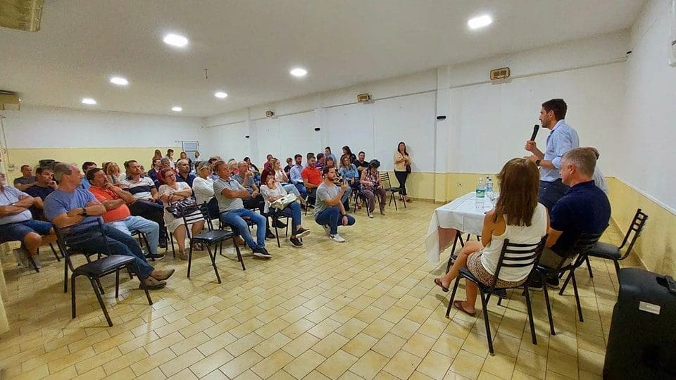 Georgina Orciani y Silvia Ciancio recorrieron el Departamento Caseros