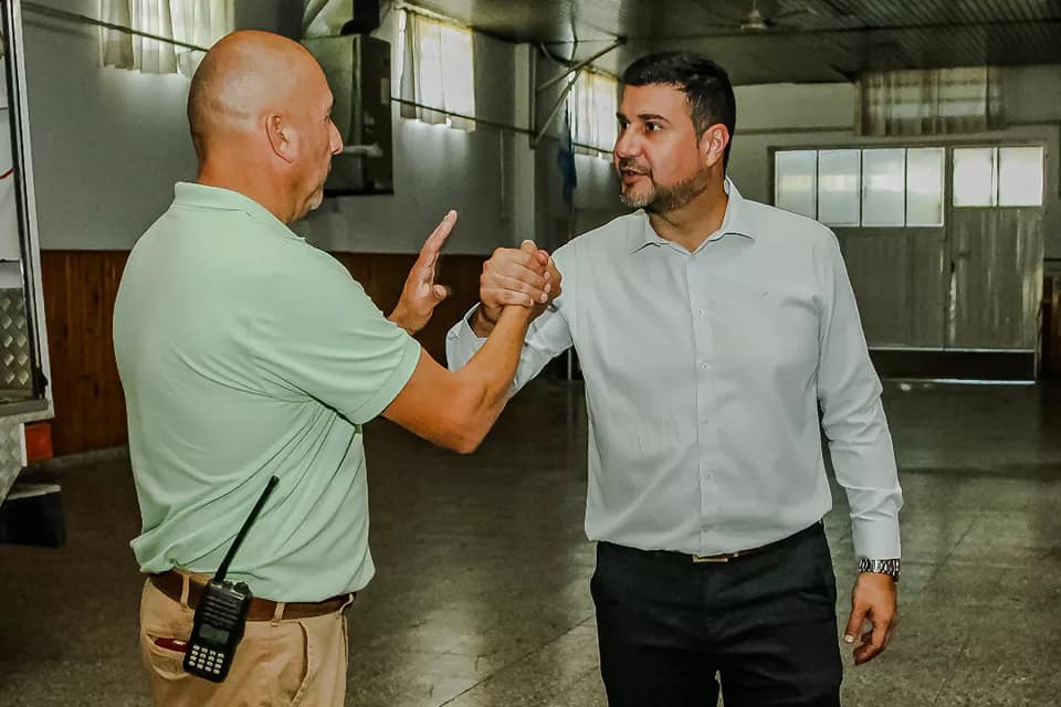 Villa Cañás: El diputado nacional Marcos Cleri visitó instituciones Villa Cañás: El diputado nacional Marcos Cleri visitó instituciones