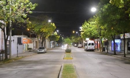 Venado Tuerto: Chiarella inauguró las nuevas luces LED de avenidas Chapuis y Estrugamou