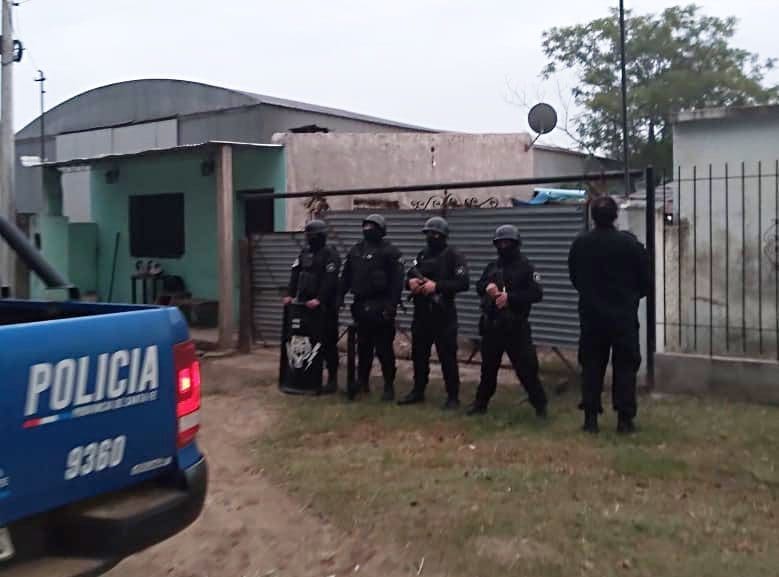 Villa Cañás: Allanamiento positivo tras un robo Villa Cañás: Allanamiento positivo tras un robo