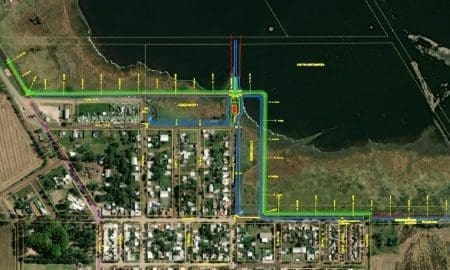 Sancti Spíritu: Enrico le insiste al gobierno provincial que ejecute obra para contener la laguna