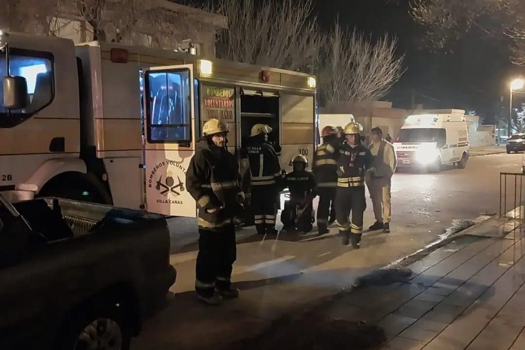 Villa Cañás: Alerta por incendio en un geriátrico