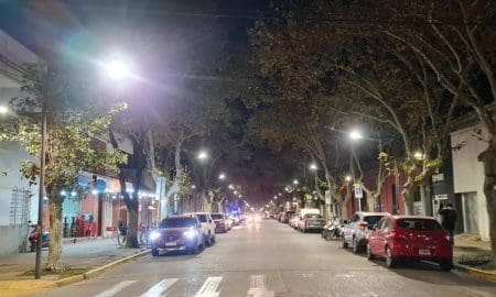 Venado Tuerto: Inauguraron la nueva iluminación LED de Avenida Marconi