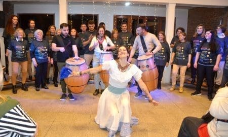 Villa Cañás: Encuentro de coros y peña abierta